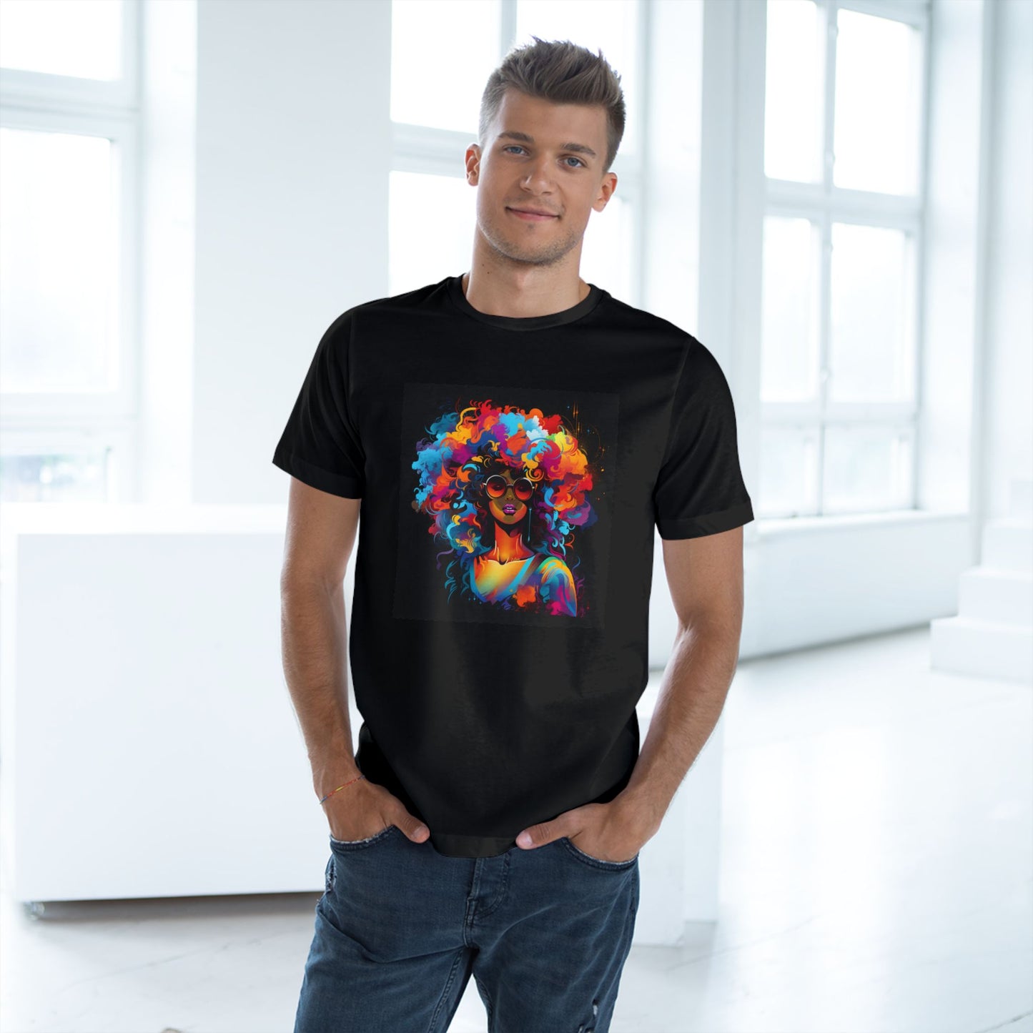 J Love Unisex Deluxe T-shirt - I Am Woman Tee