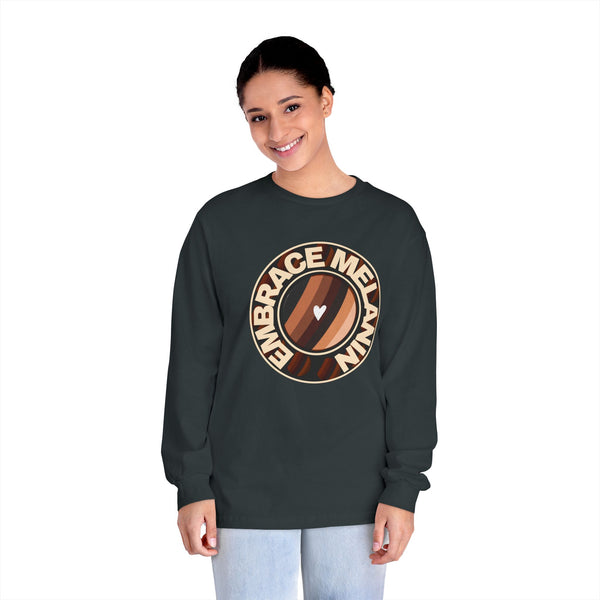 Embrace Melanin Long Sleeve T-Shirt