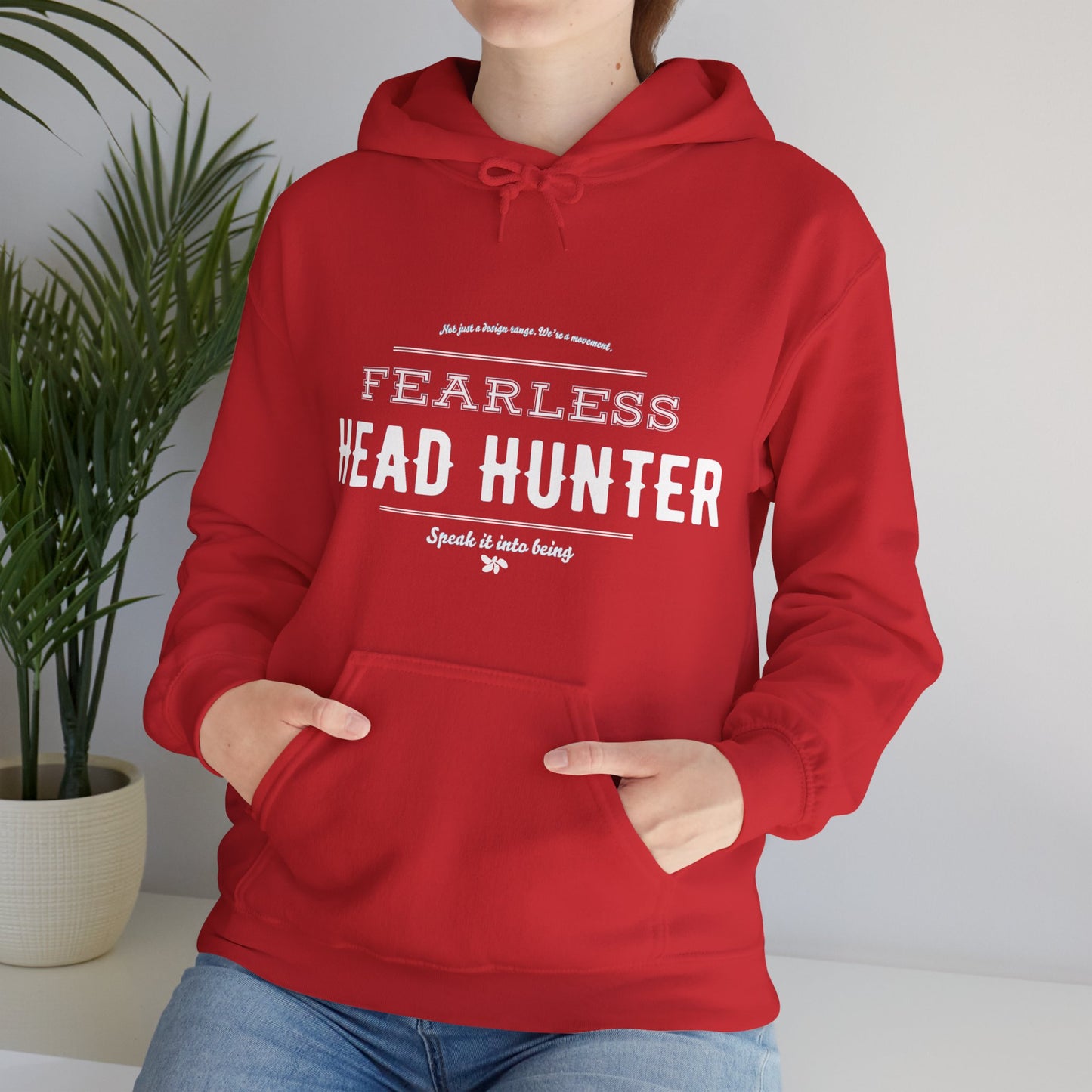 Hoodie - Fearless Head Hunter - Be Like David - SIIB