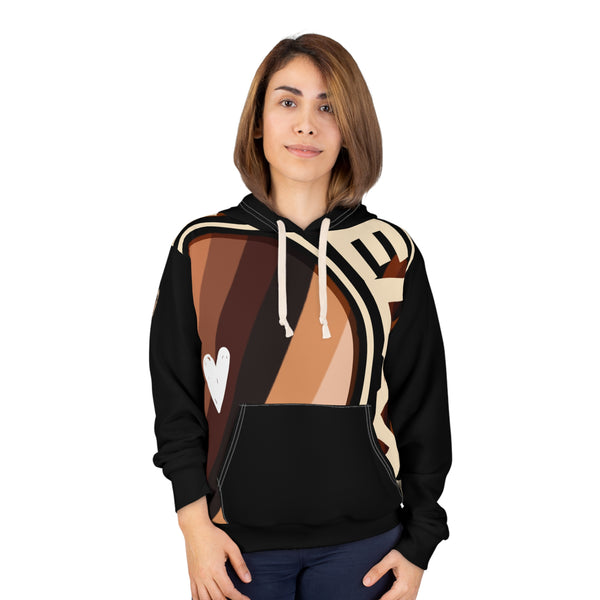 Stylish Embrace Melanin Unisex Pullover Hoodie