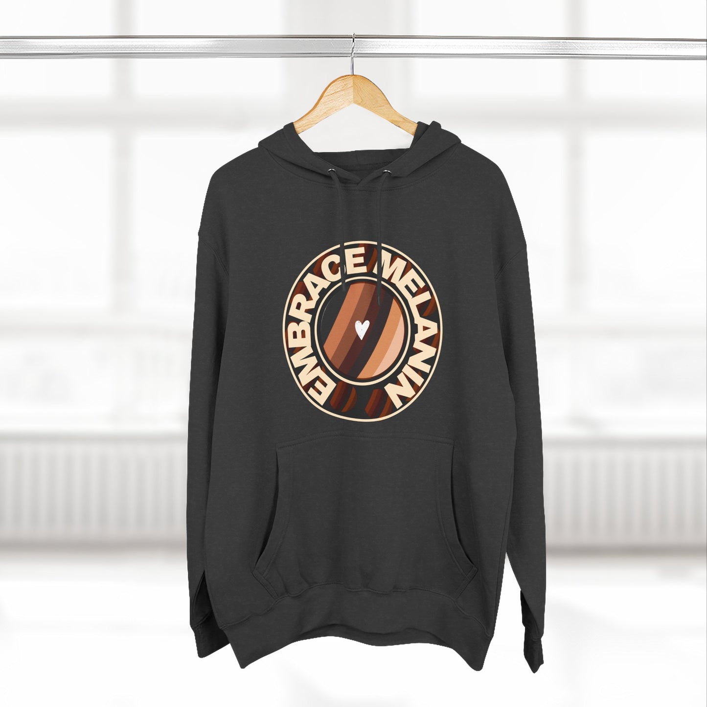 Embrace Melanin – Fleece Hoodie