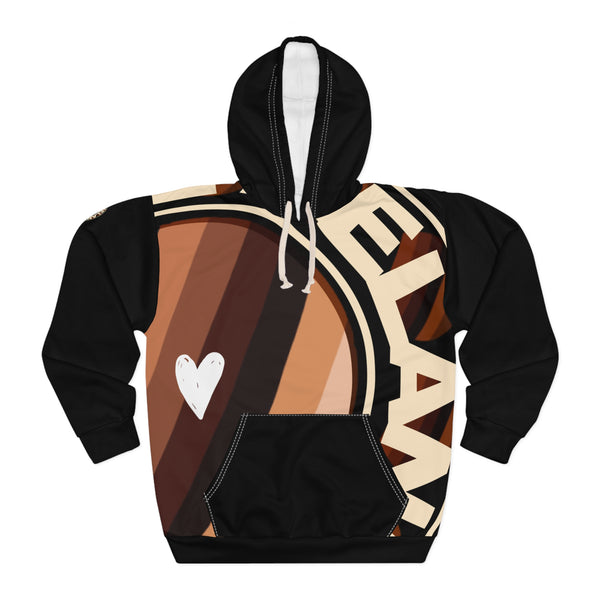 Stylish Embrace Melanin Unisex Pullover Hoodie