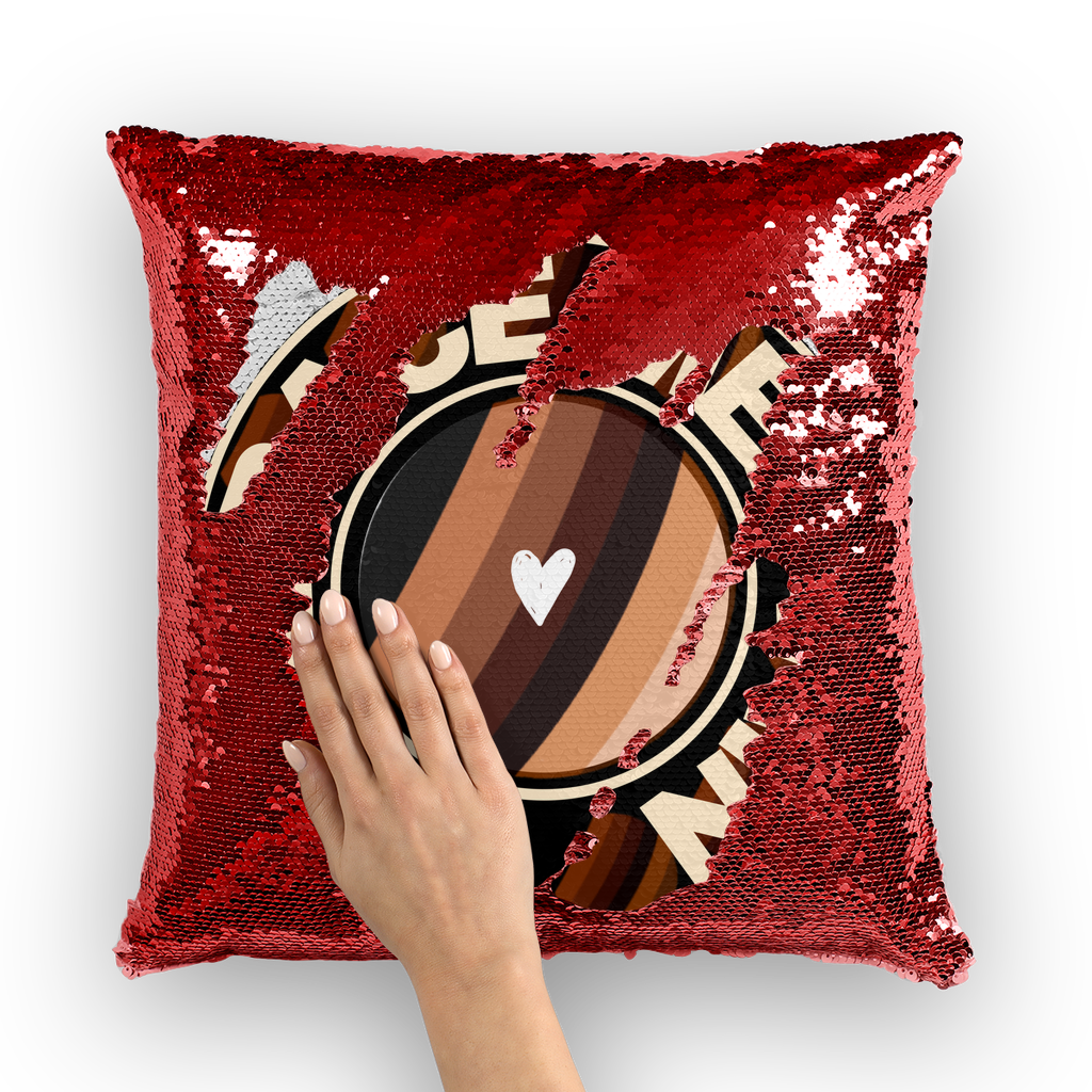Embrace Melanin – Sequin Cushion Cover