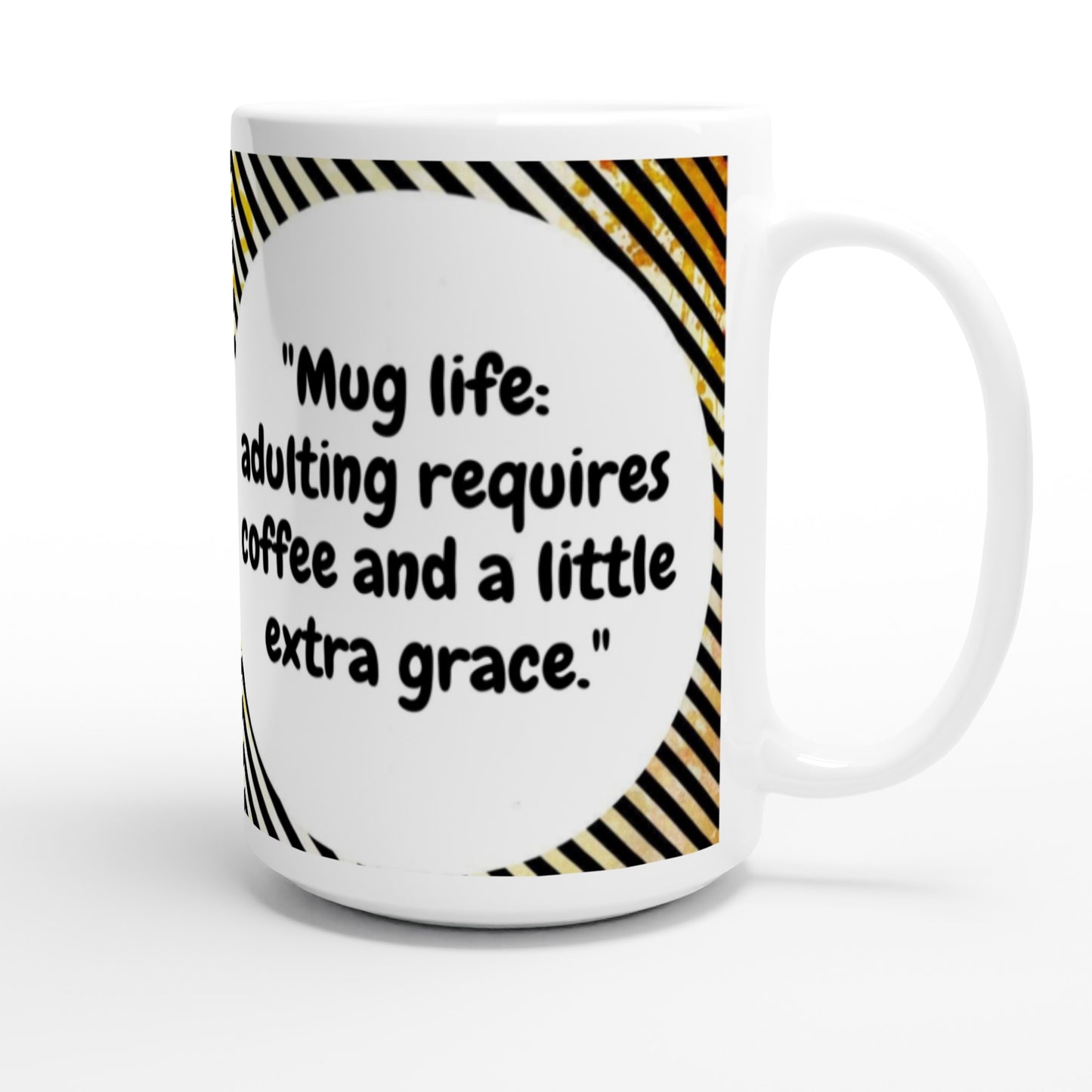 Mug Life Large Ceramic Mug | Faith-Filled Morning Vibes | SIIB