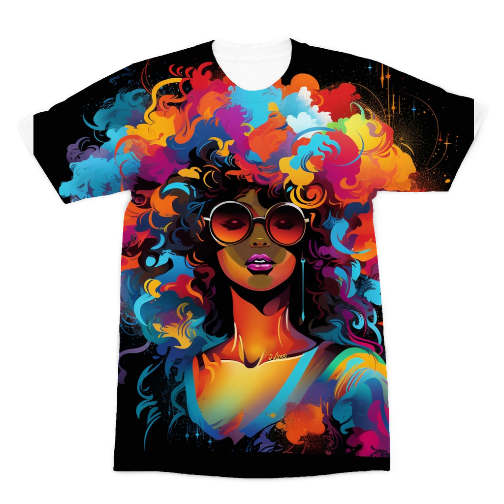 Love Premium Sublimation Adult T-Shirt