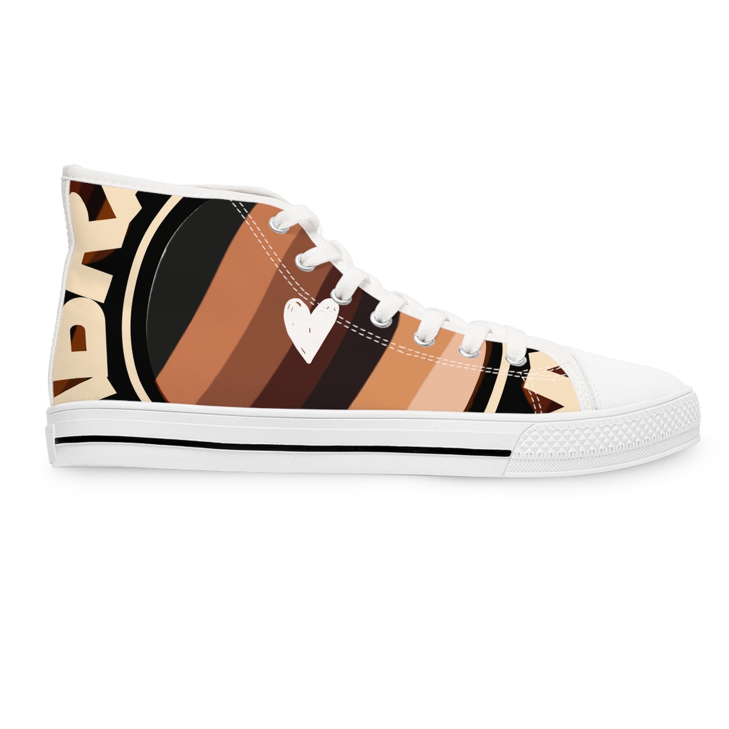Embrace Melanin – Women's High Top Sneakers