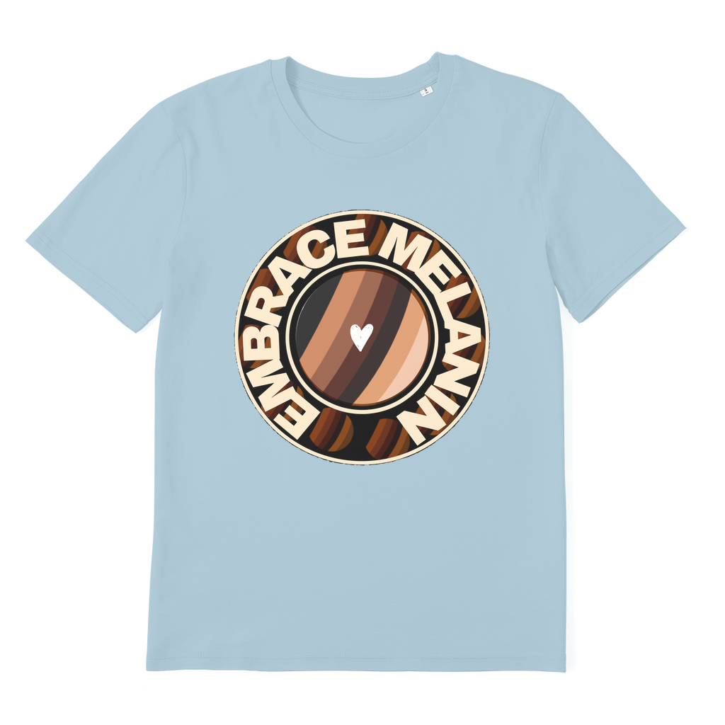 Embrace Melanin – Premium Organic Adult T-Shirt