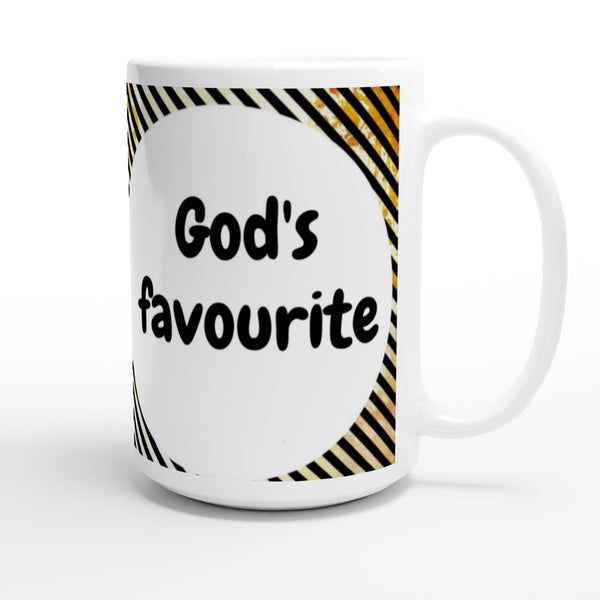 God's favourite SIIB 15oz Ceramic Mug