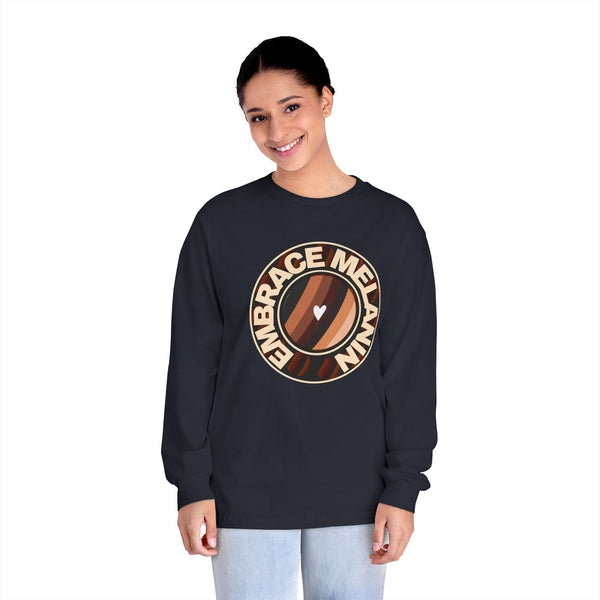 Embrace Melanin Long Sleeve T-Shirt