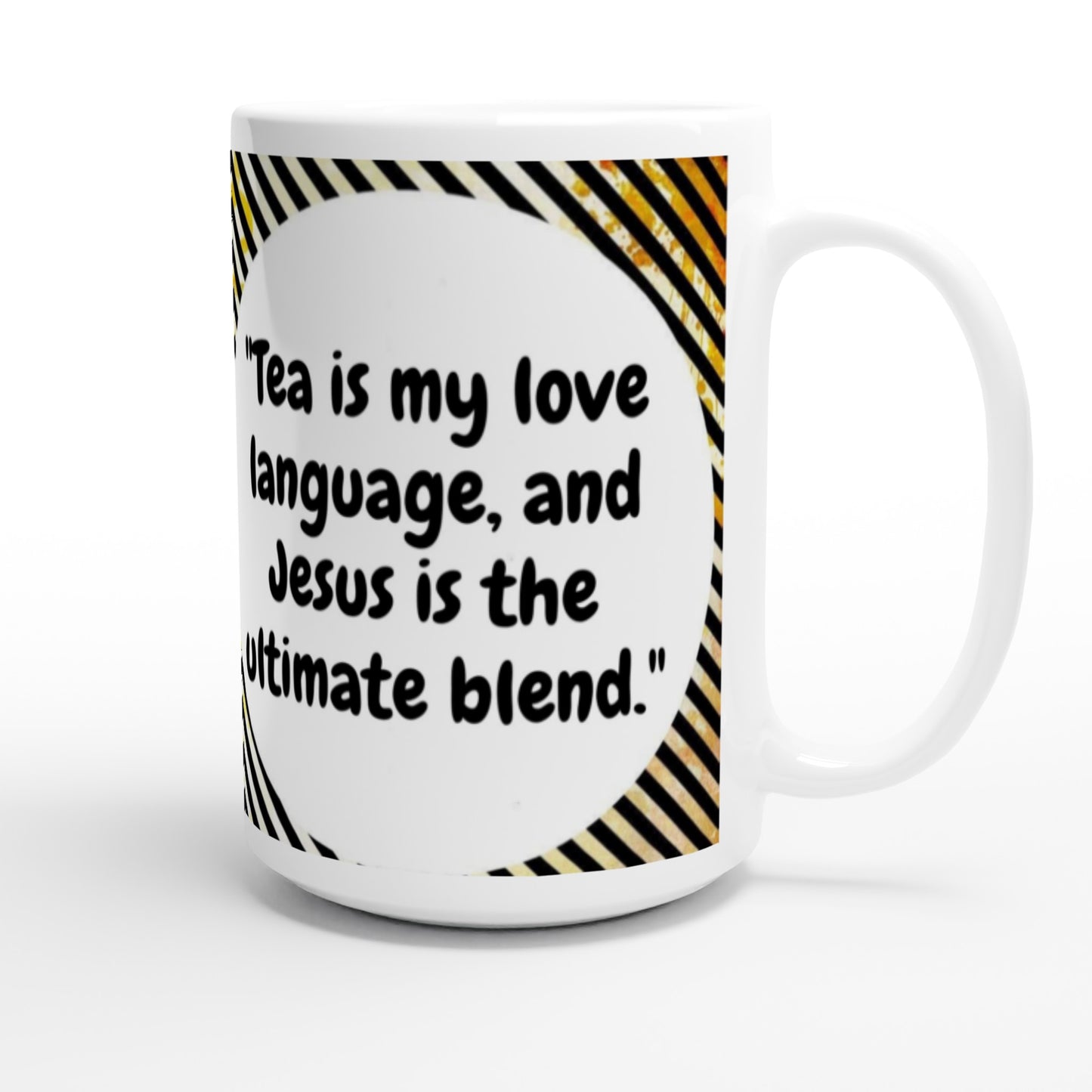 Ultimate Blend Large Ceramic Mug | Jesus Is the Answer | SIIB