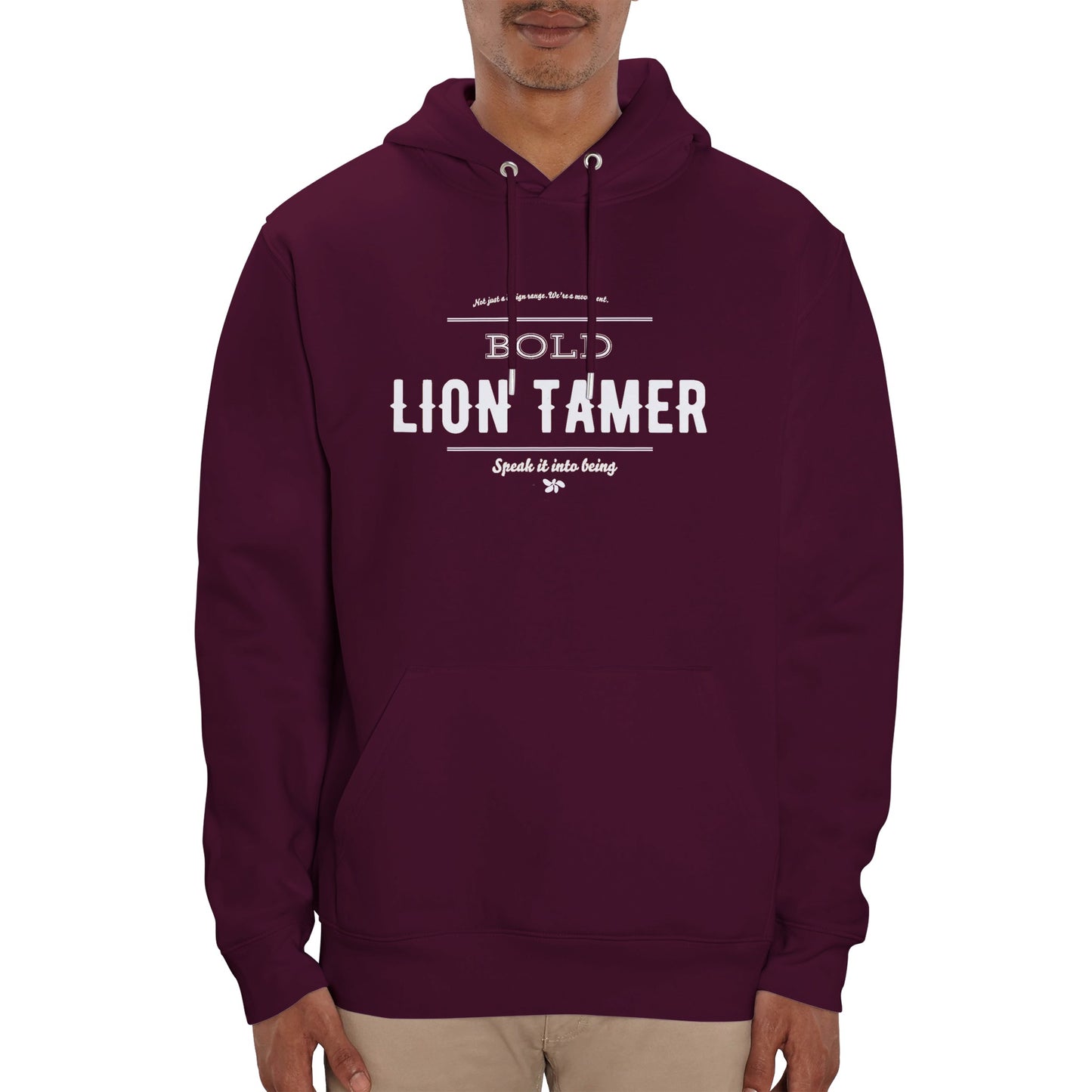 Lion Tamer SIIB - Be like Daniel - Organic Unisex Pullover Hoodie