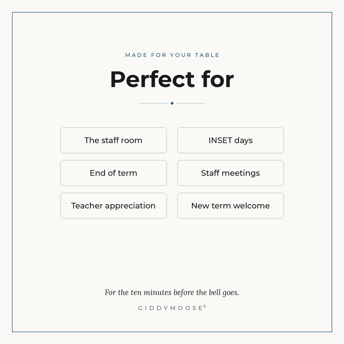 End of Term Staff Room Mixer Printable — image 4