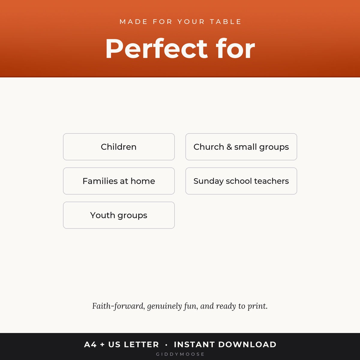 Who Am I Early Church Game Printable — image 4