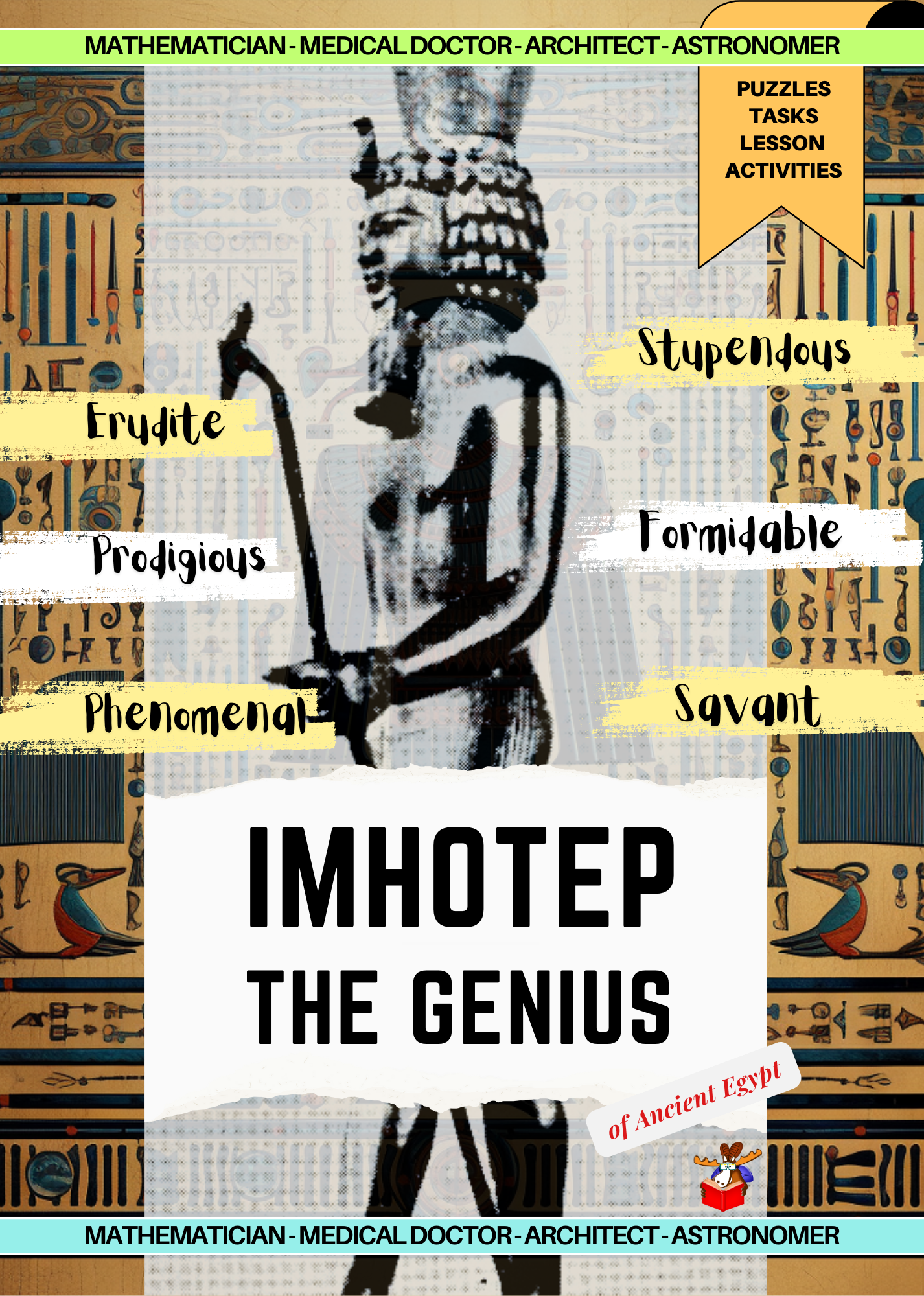 Pre-Order October 2026 - Imhotep: The Genius - Ancient Egypt