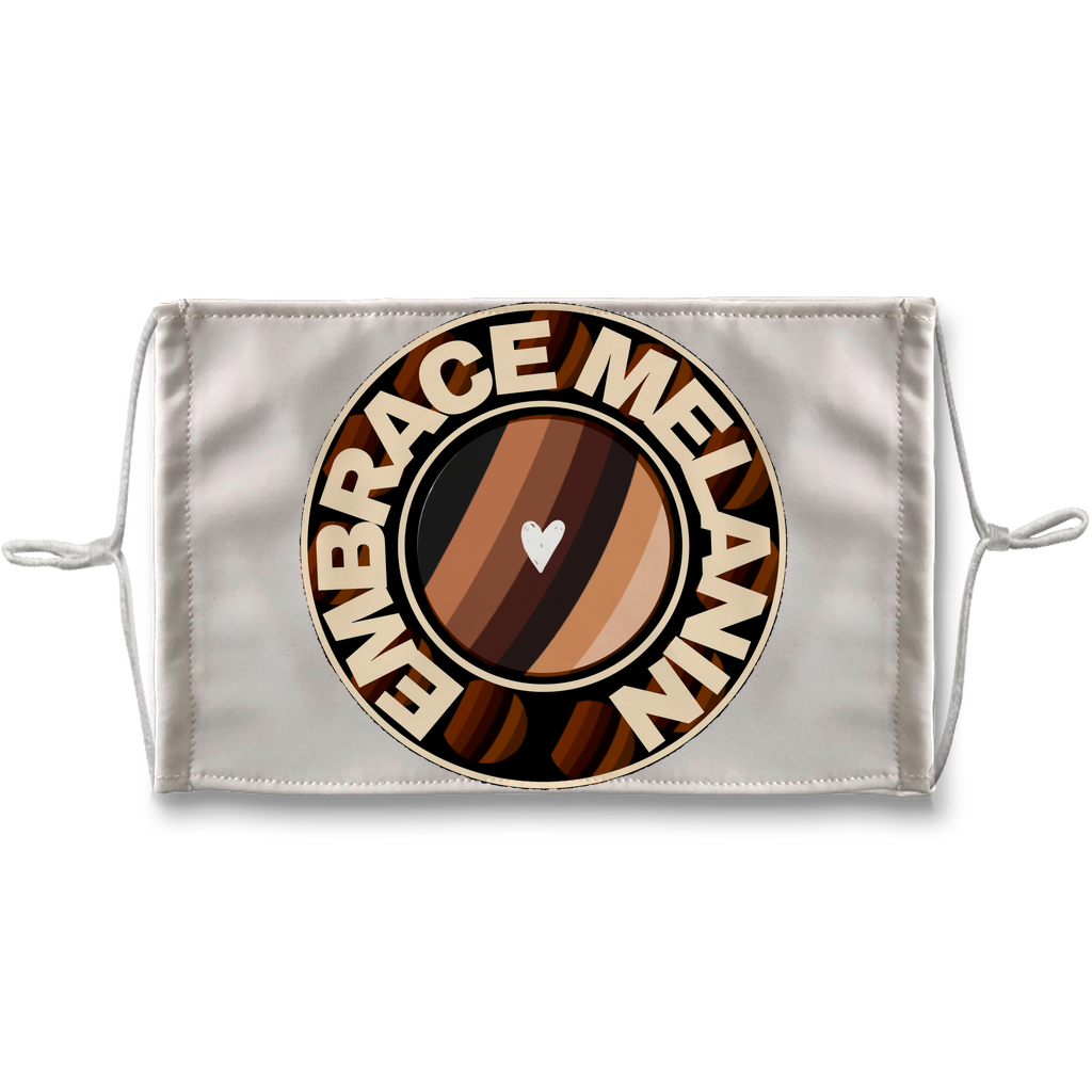 Embrace Melanin – Sublimation Face Mask