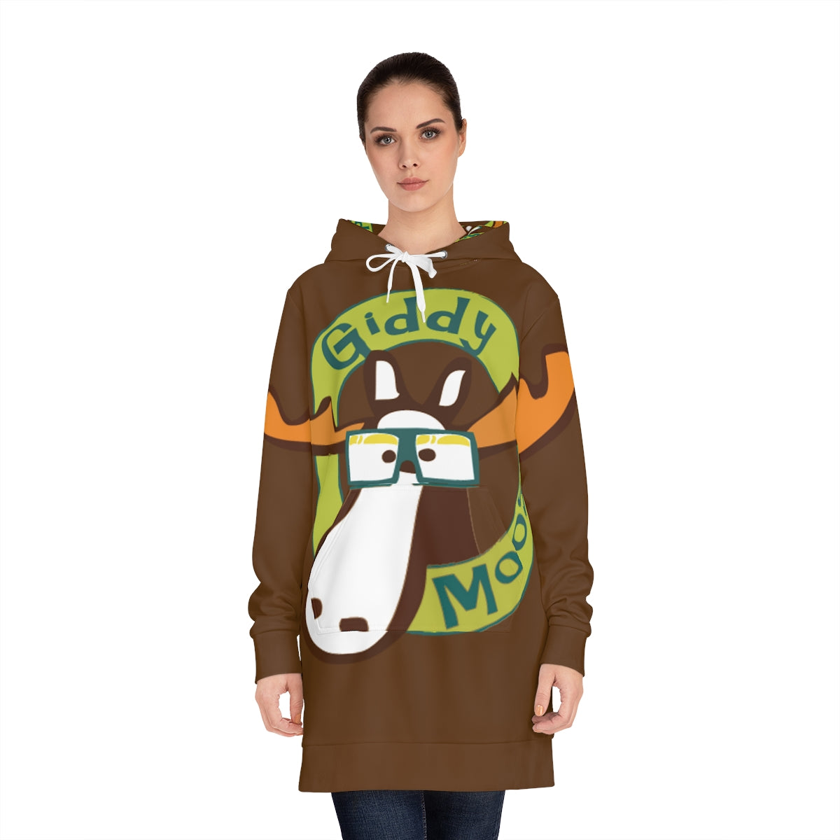 Giddymoose Women's Hoodie Dress