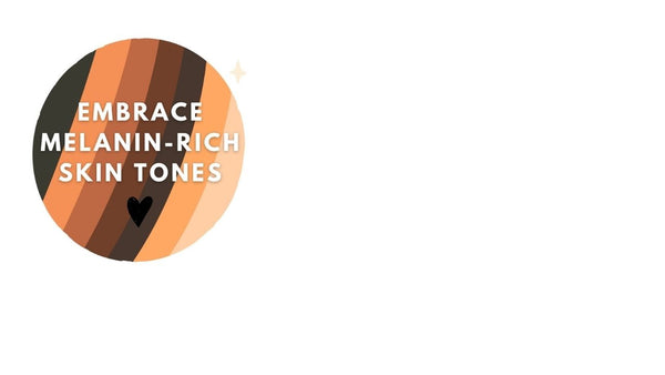 Embrace Melanin-rich skin tones globe with a heart, on the left white background. Zoom background. White.