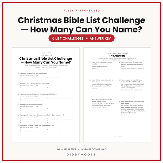 Printable Christian Activities for Kids, Church & Youth Groups