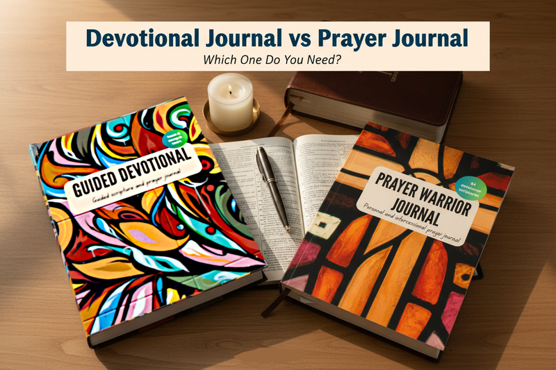 Devotional Journal vs Prayer Journal — Which One Do You Need?