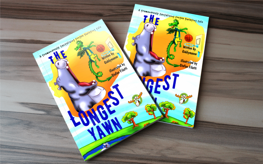 The Longest Yawn children's book — where imagination takes a nap | Giddymoose Books