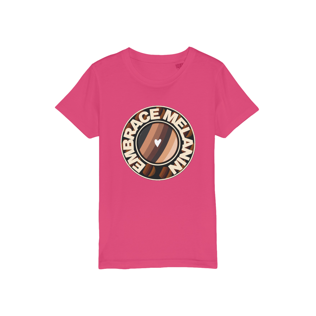 Embrace Melanin – Organic Jersey Kids T-Shirt