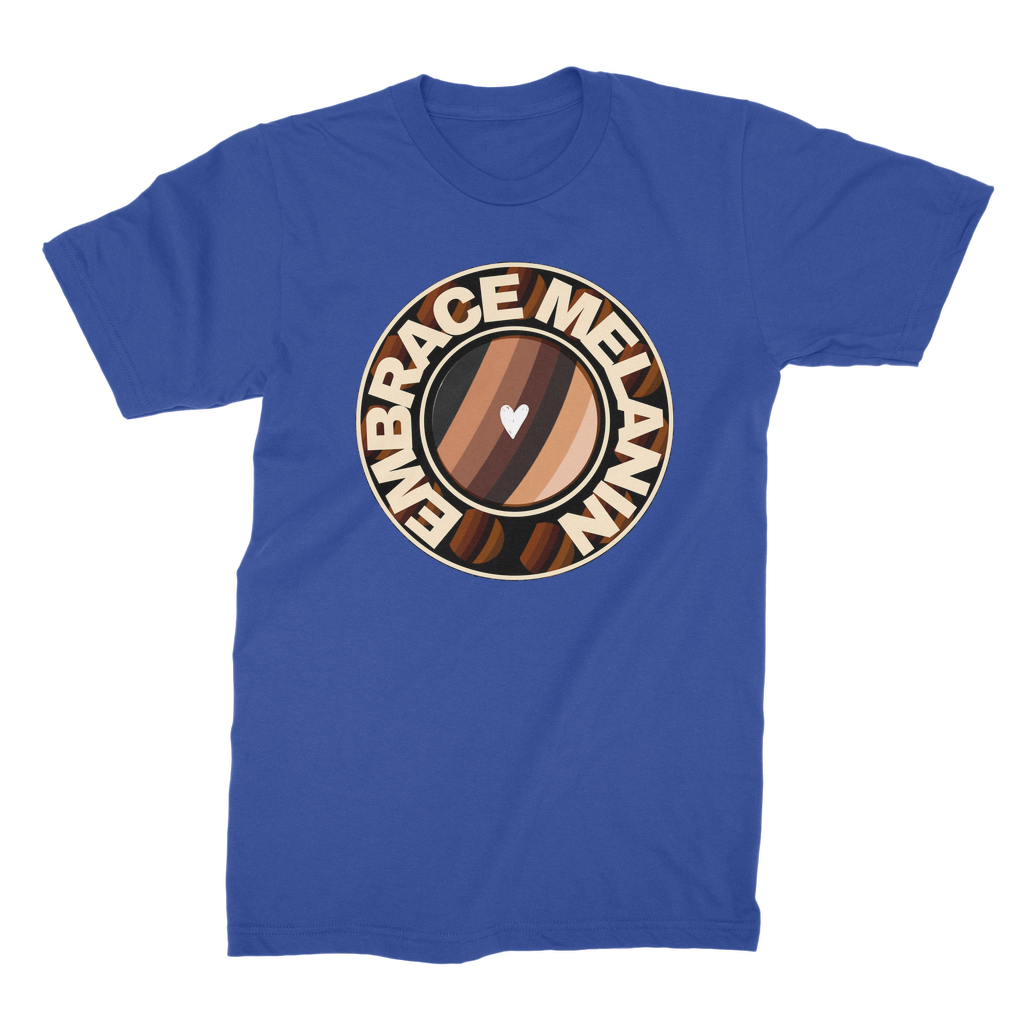 Embrace Melanin – Premium Jersey Adult T-Shirt