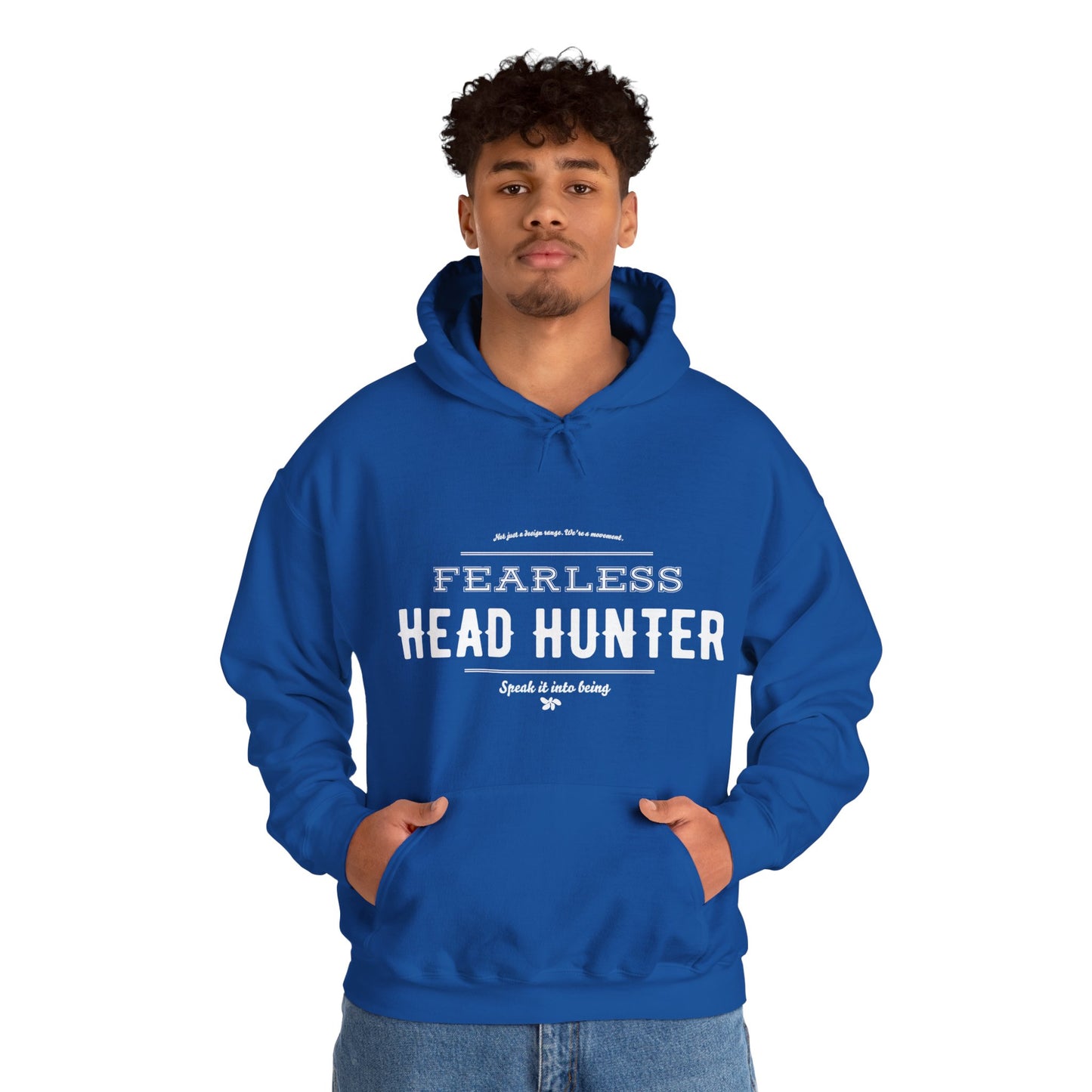 Hoodie - Fearless Head Hunter - Be Like David - SIIB