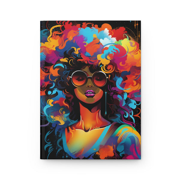 J Love Vibrant Art Hardcover Journal – 'I am Woman' , Ideal for Creativity and Inspiration