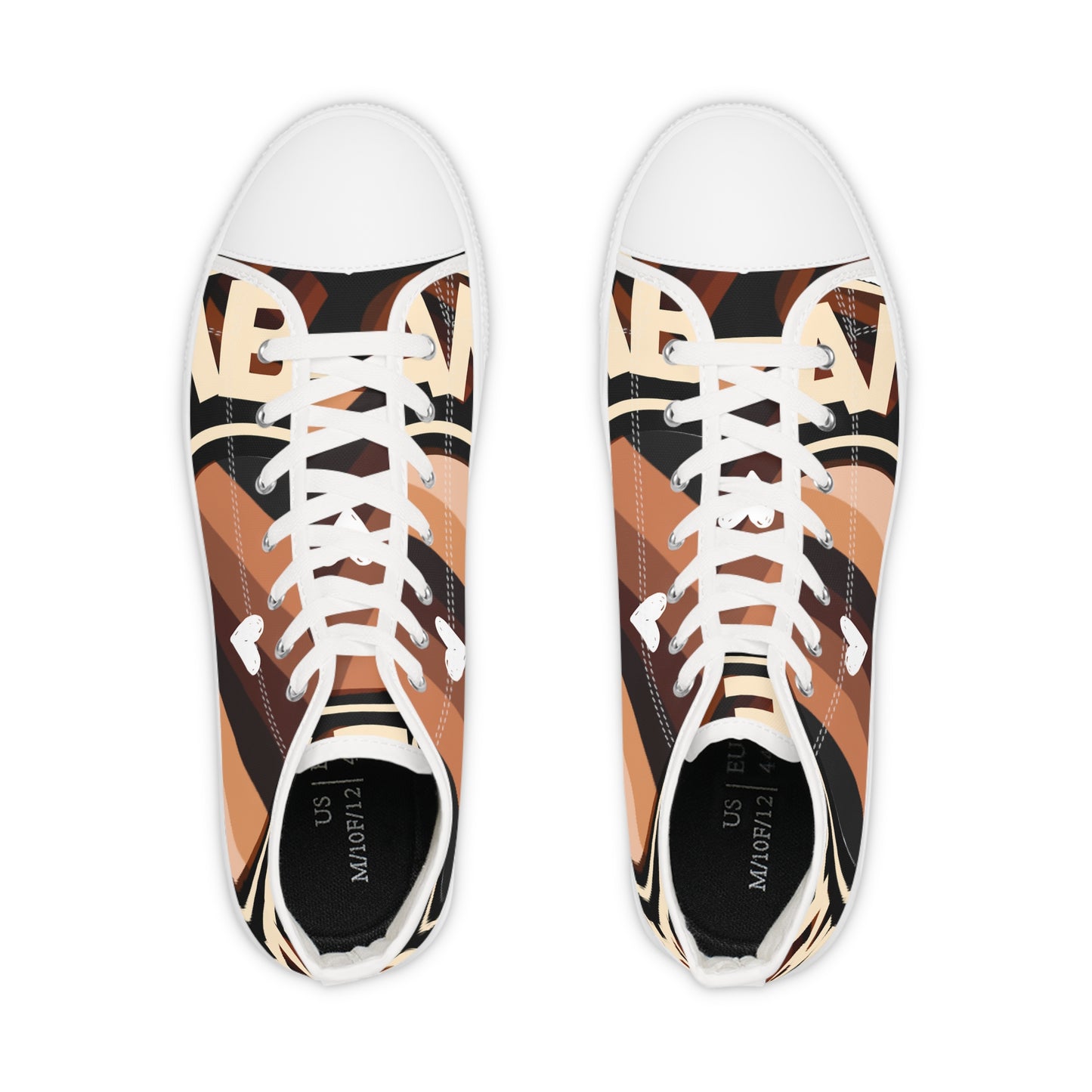 Embrace Melanin – Men's High Top Sneakers