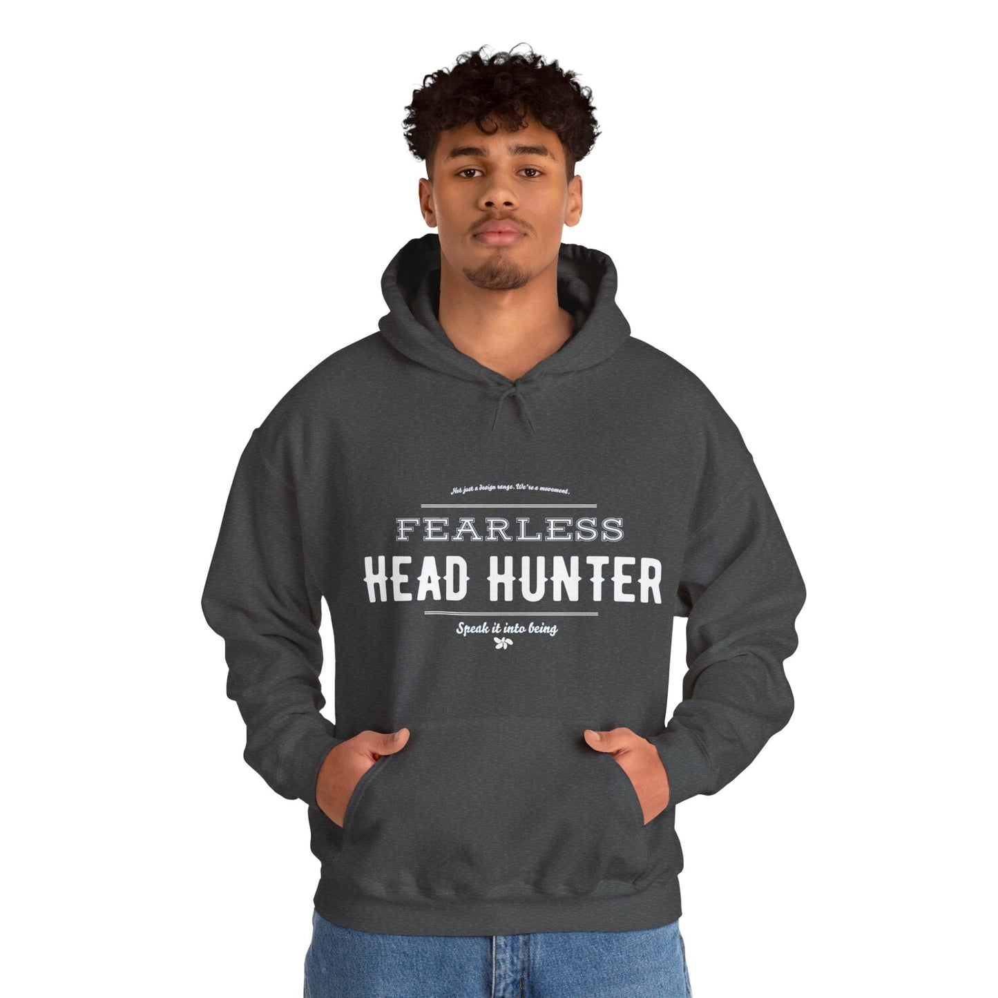 Hoodie - Fearless Head Hunter - Be Like David - SIIB