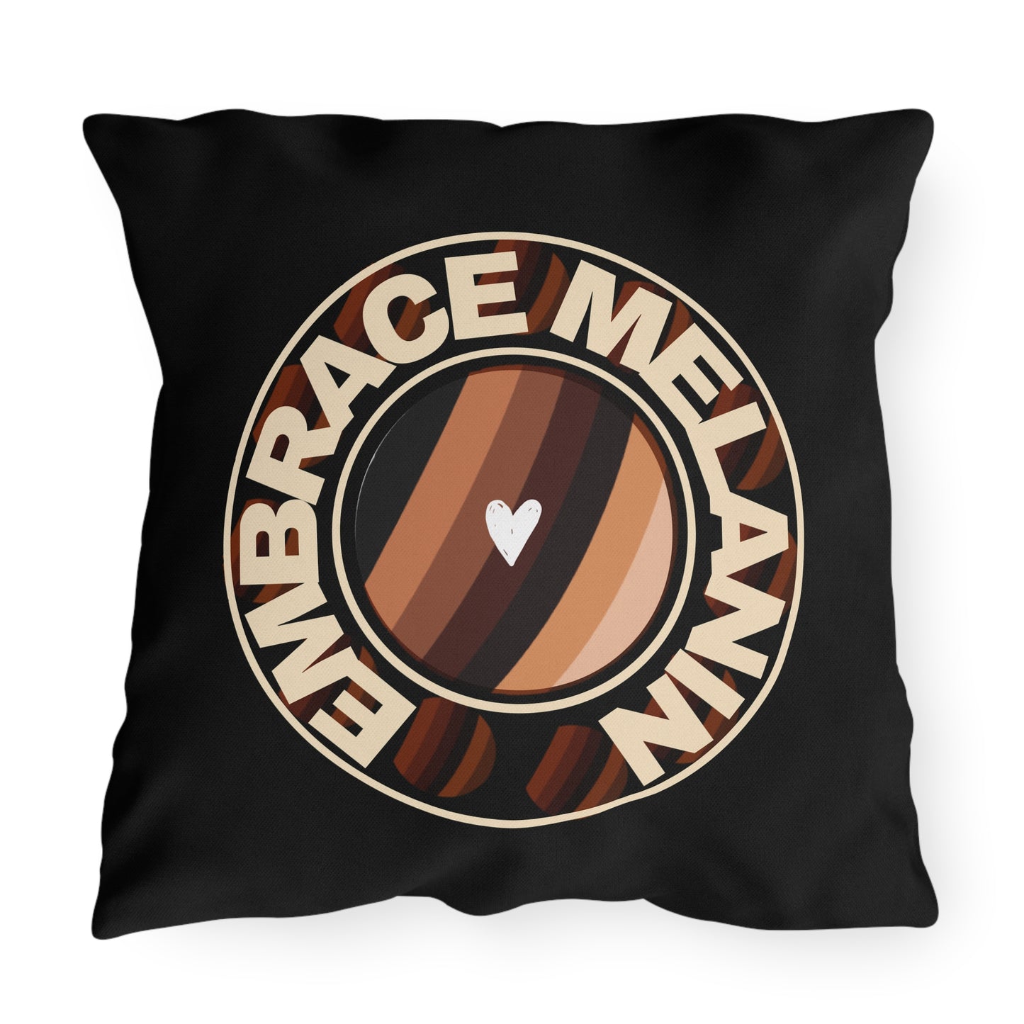 Embrace Melanin – Outdoor Pillow