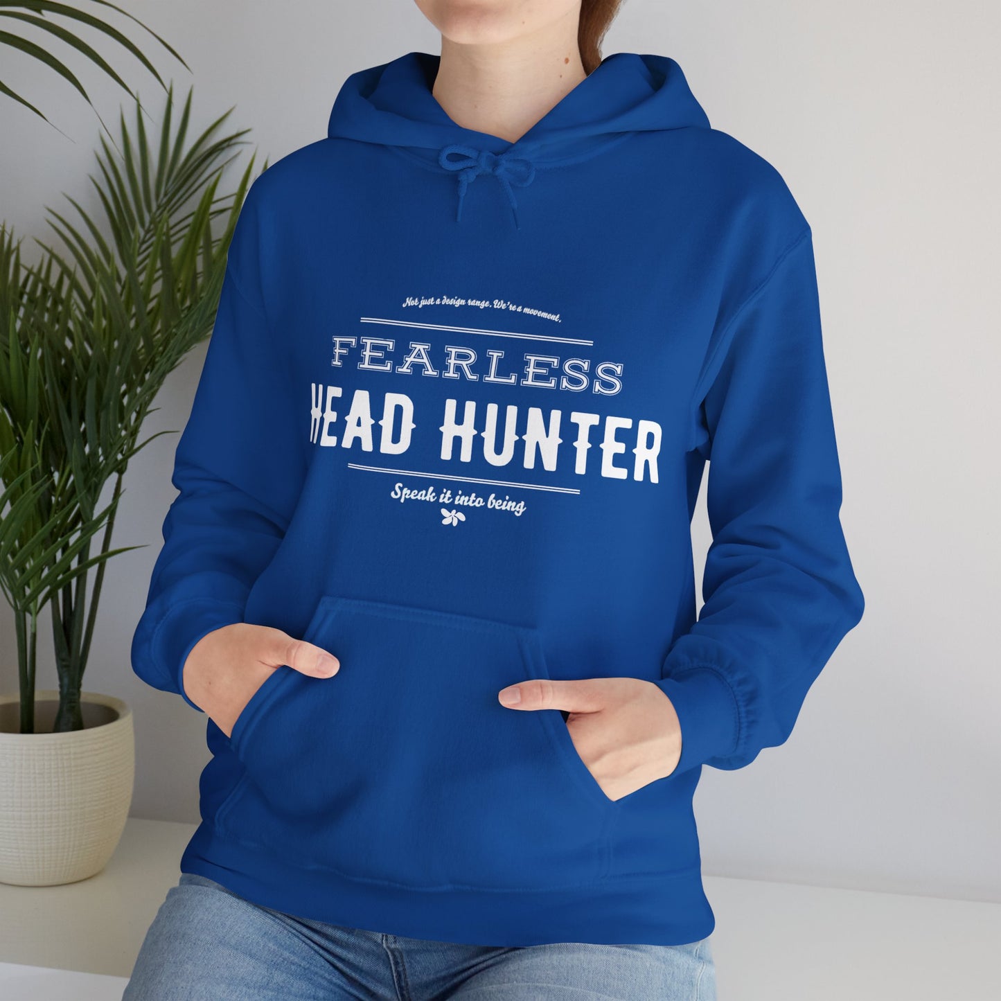 Hoodie - Fearless Head Hunter - Be Like David - SIIB