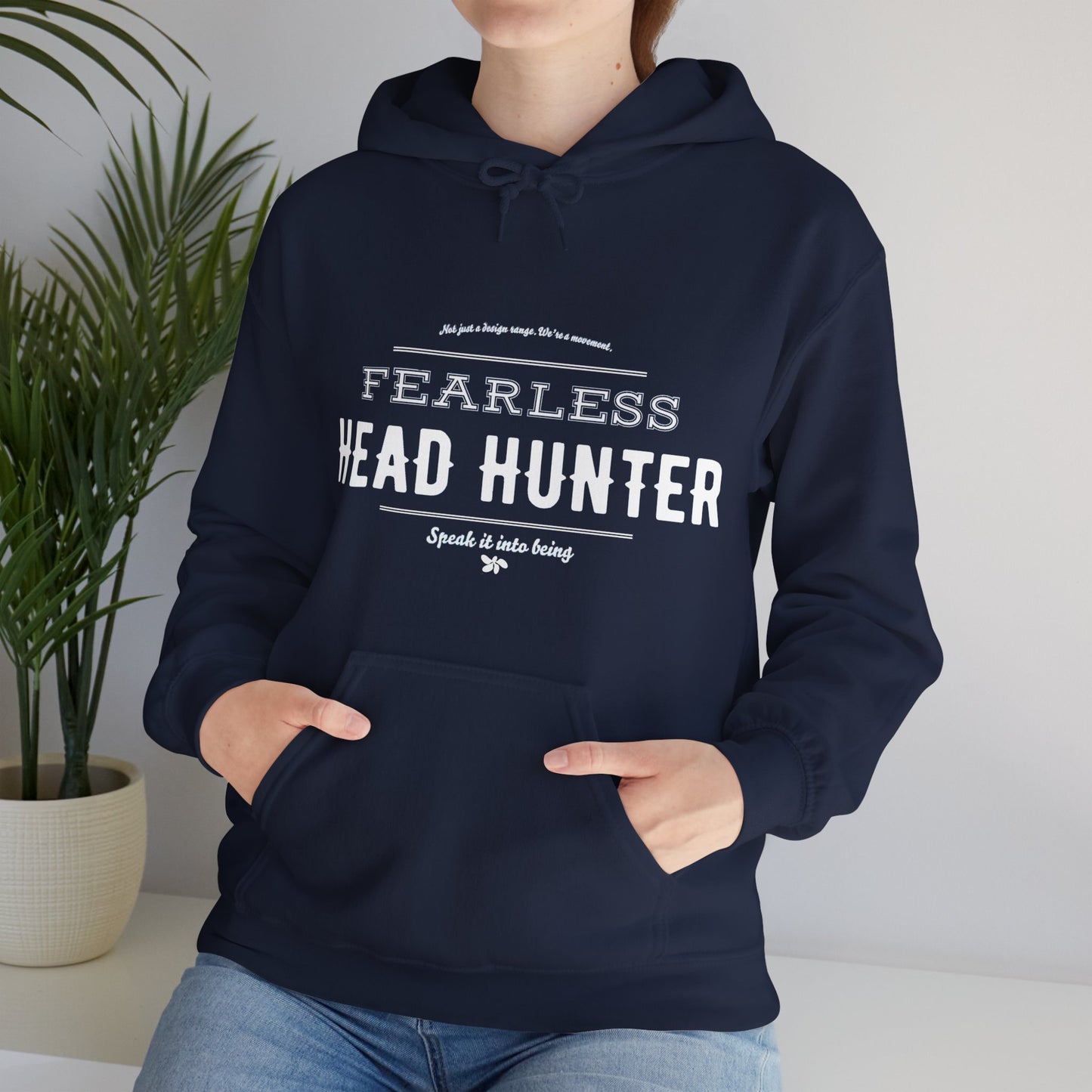 Hoodie - Fearless Head Hunter - Be Like David - SIIB