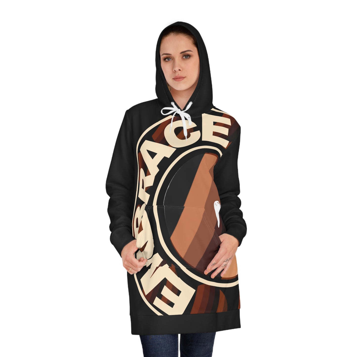 Embrace Melanin – Hoodie Dress