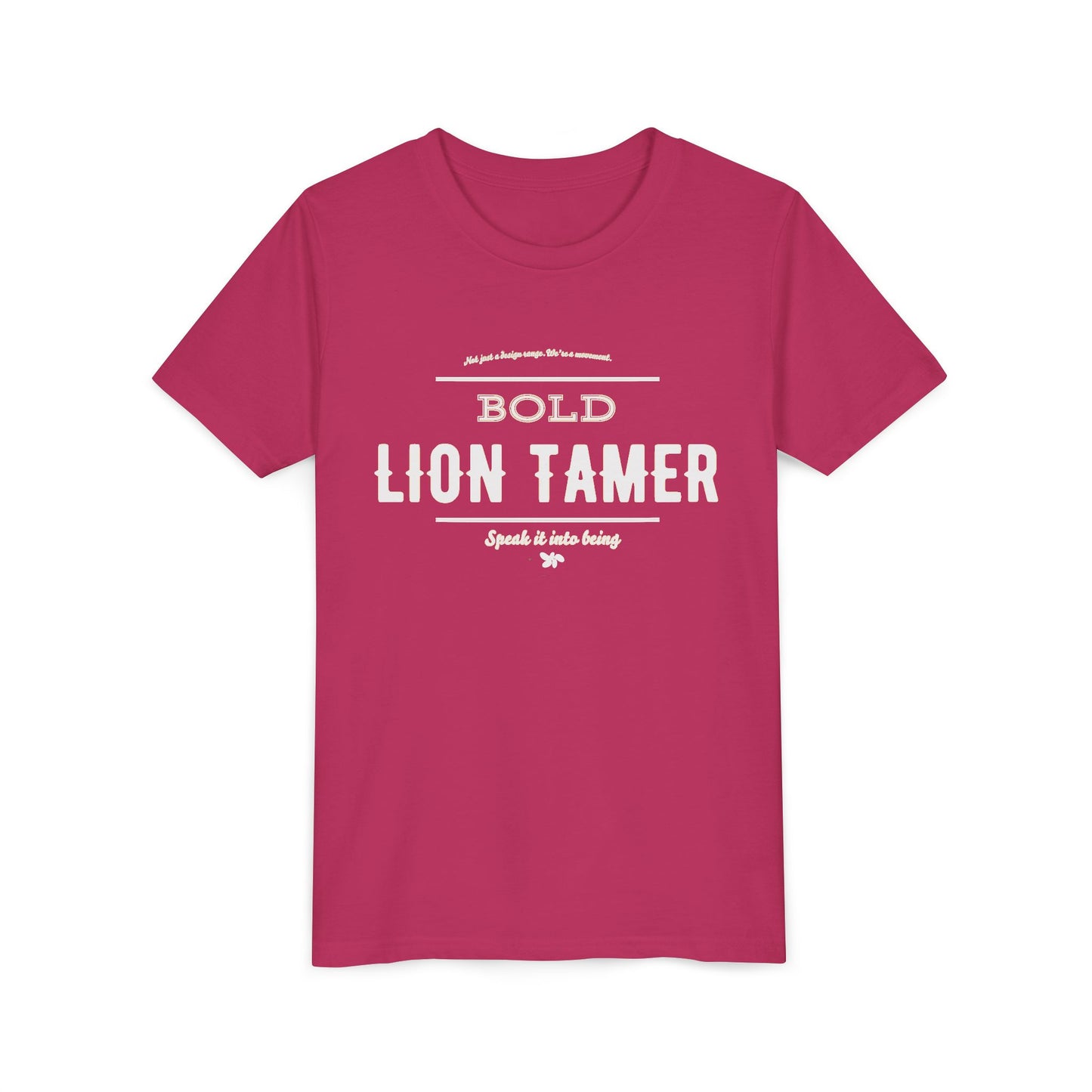 Lion Tamer Youth Tee Shirt - Roar in Style
