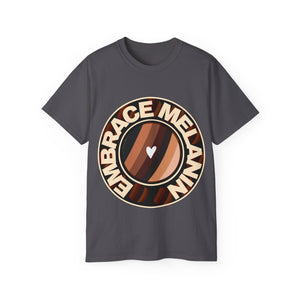 Embrace Melanin Globe Tee