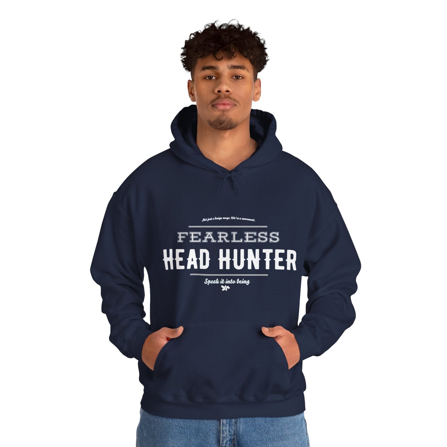 Hoodie - Fearless Head Hunter - Be Like David - SIIB