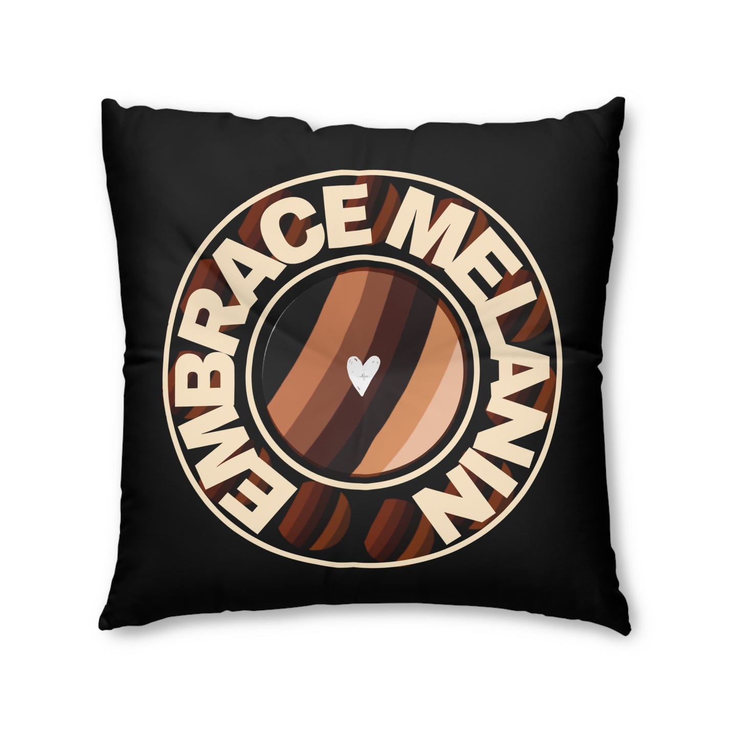 Embrace Melanin – Tufted Floor Pillow