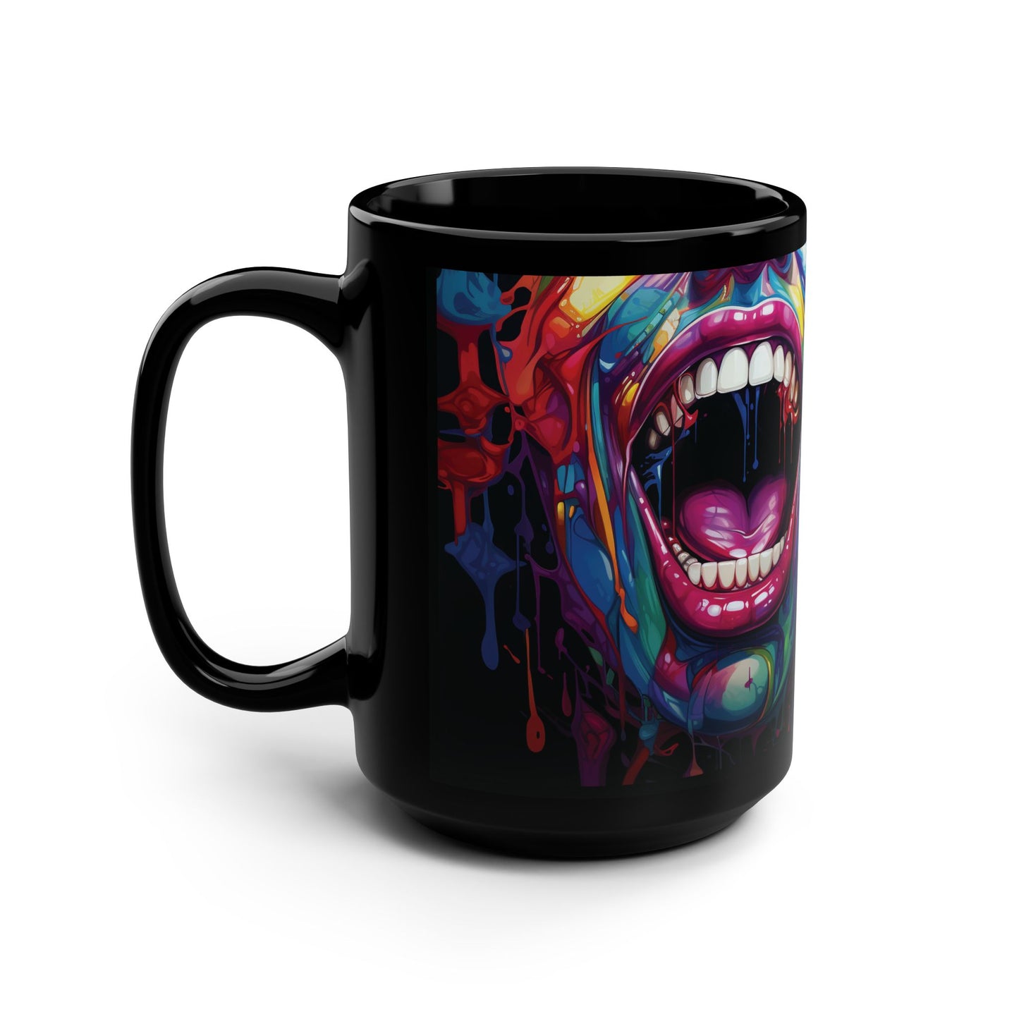 Black Mug, 15oz