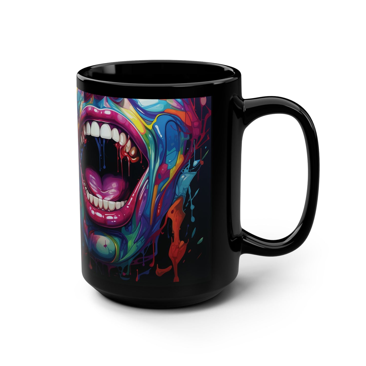 Black Mug, 15oz