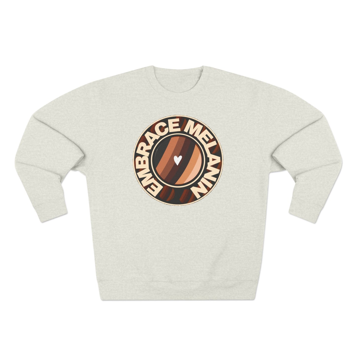 Embrace Melanin – Globe Unisex Sweatshirt