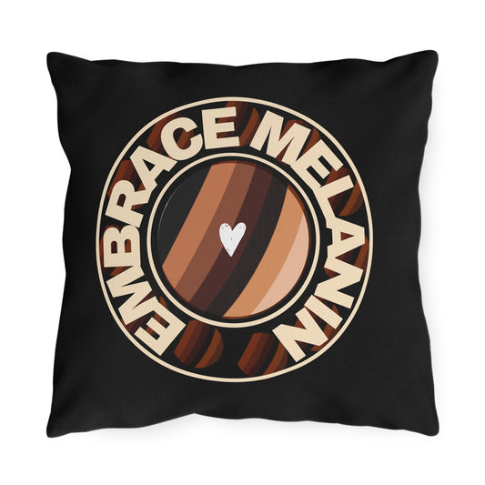 Embrace Melanin – Outdoor Pillow