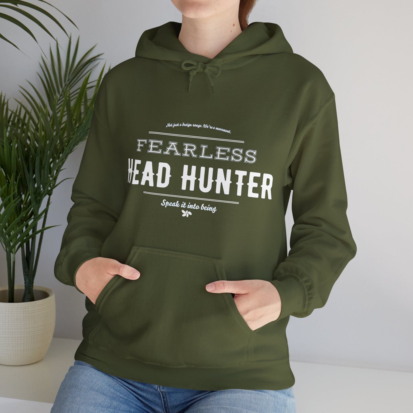 Head hunter - Be like David - Unisex Hooded Sweatshirt