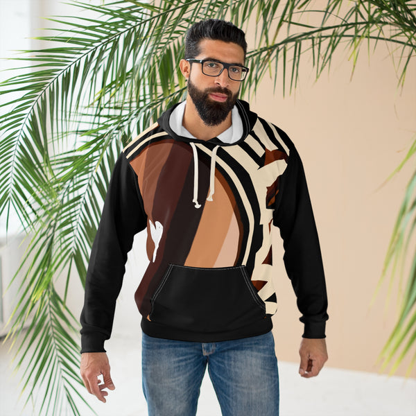 Stylish Embrace Melanin Unisex Pullover Hoodie  - Perfect for Everyday Wear & Gifts