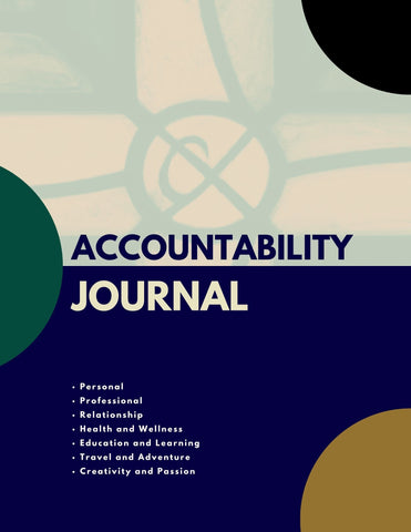 Accountability journal: Self-help planning journal - Paperback/Hardback