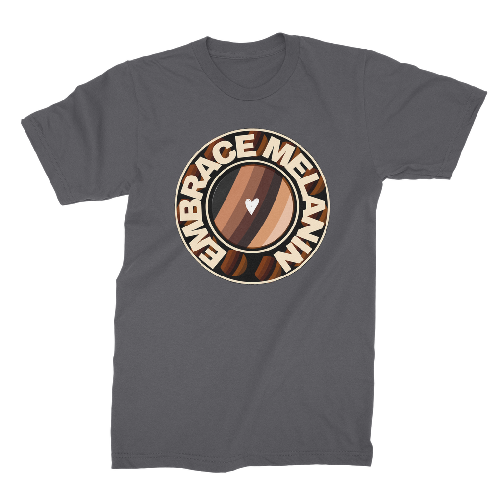Embrace Melanin – Premium Jersey Adult T-Shirt