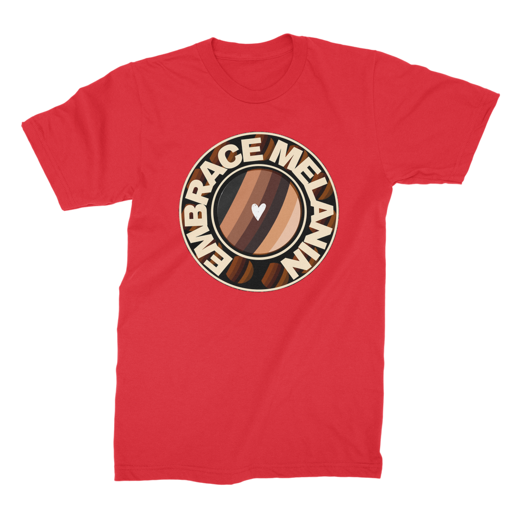 Embrace Melanin – Premium Jersey Adult T-Shirt