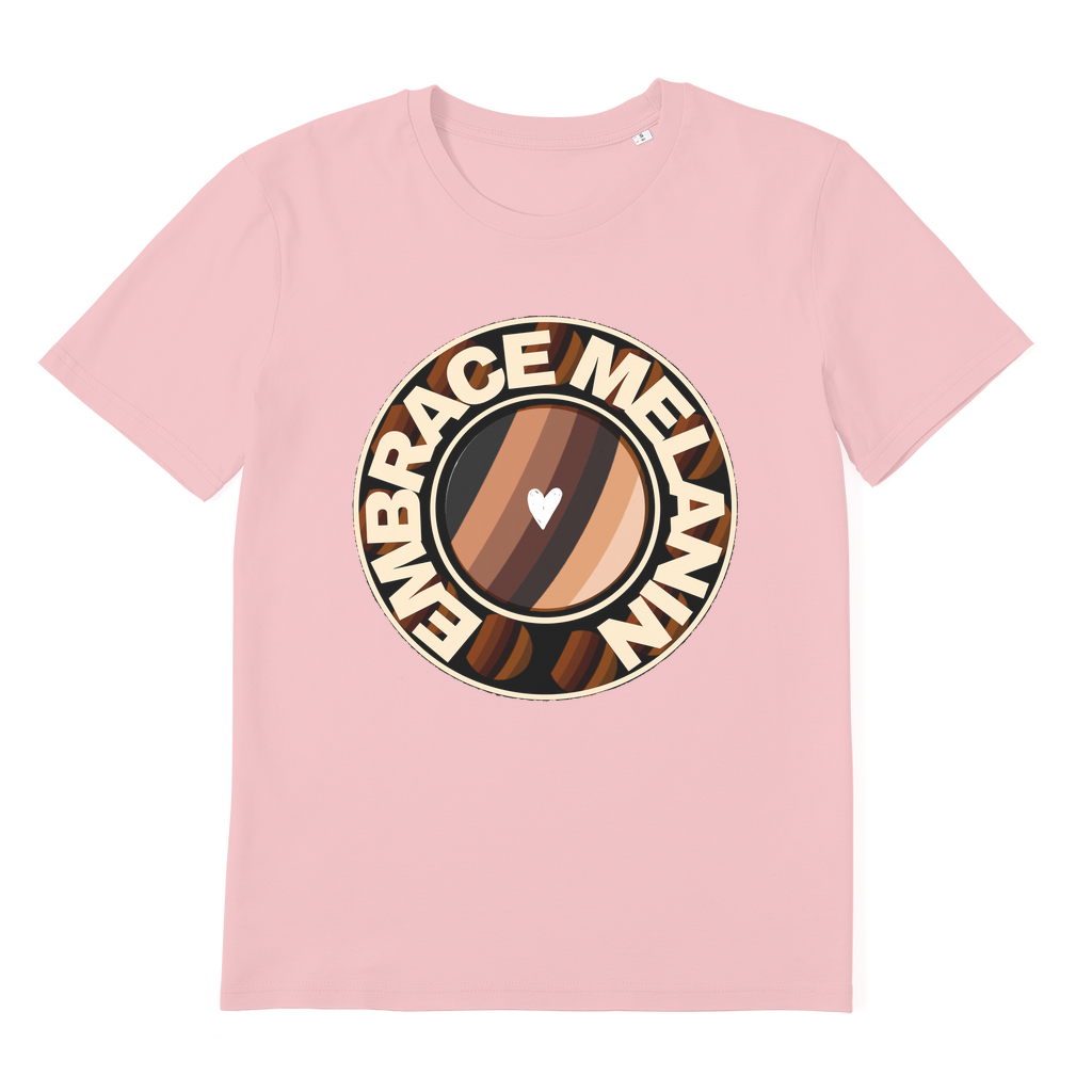 Embrace Melanin – Premium Organic Adult T-Shirt