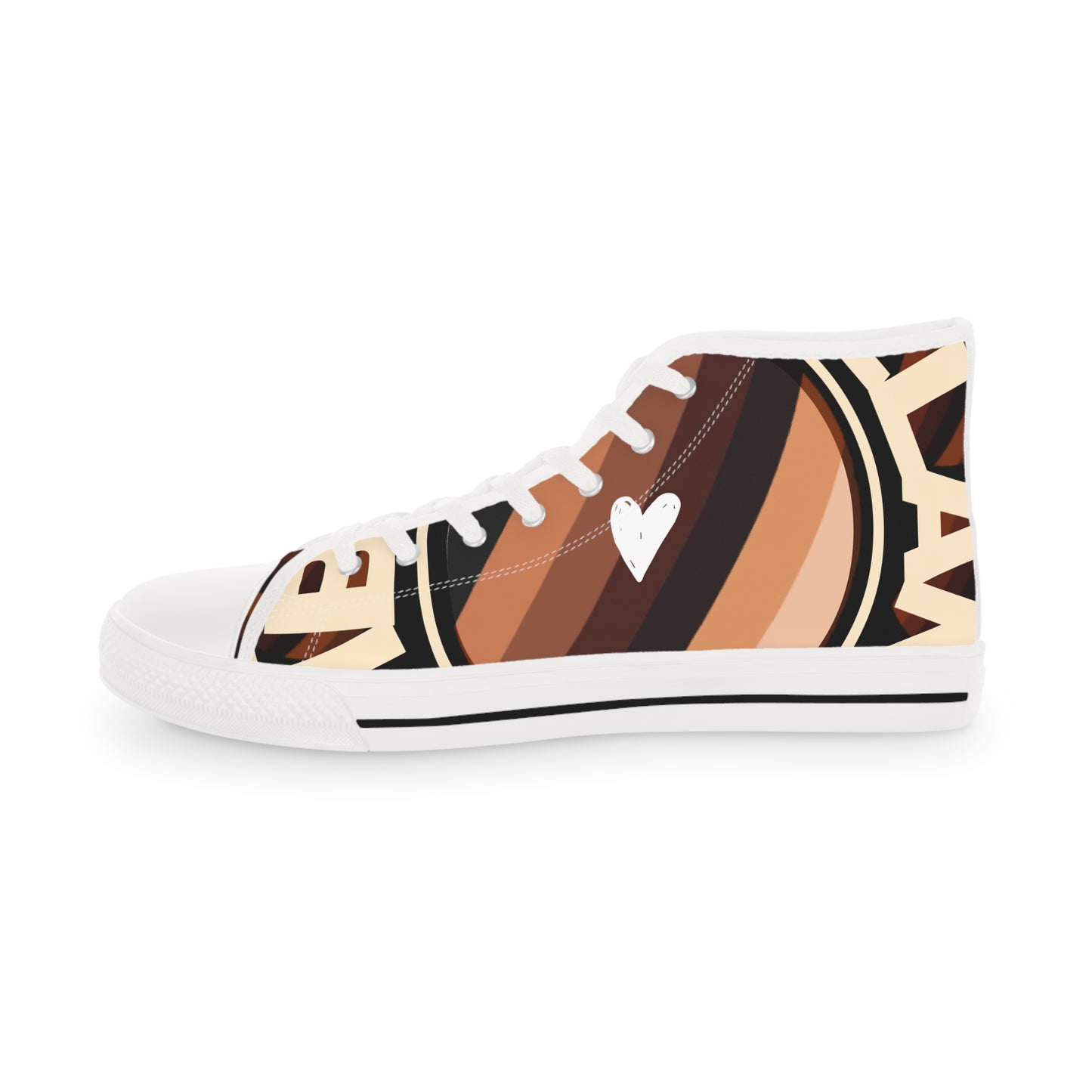 Embrace Melanin – Men's High Top Sneakers