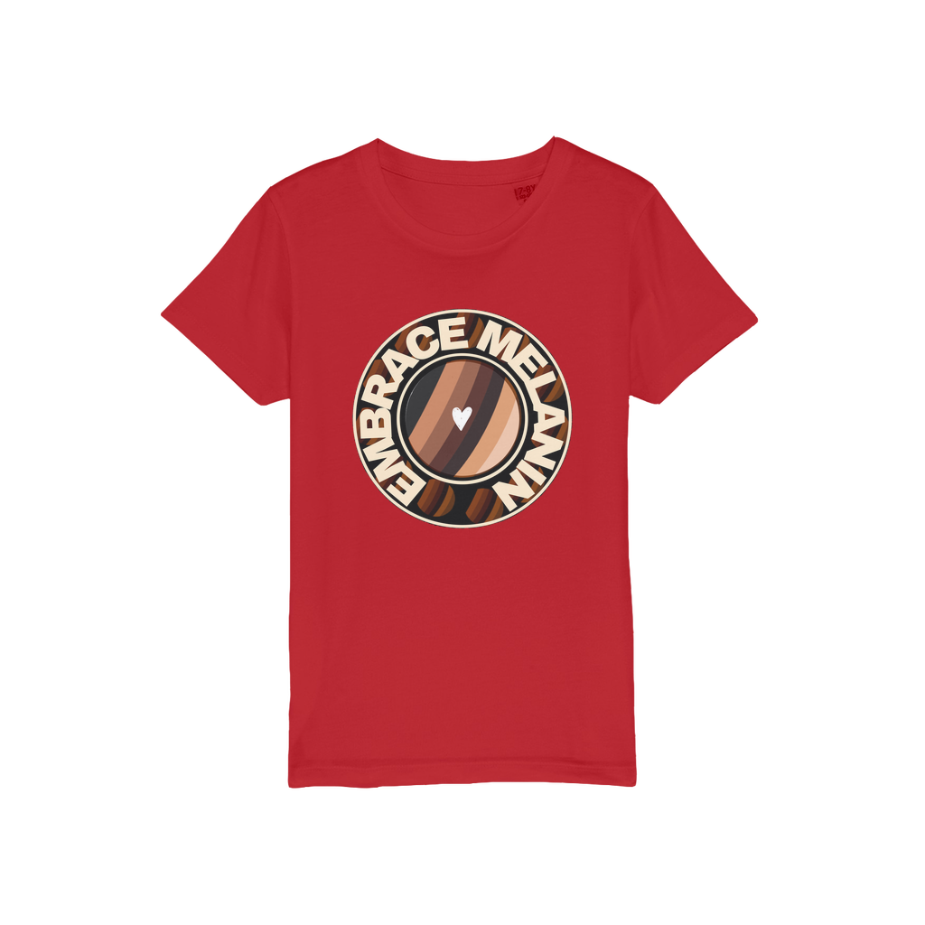 Embrace Melanin – Organic Jersey Kids T-Shirt